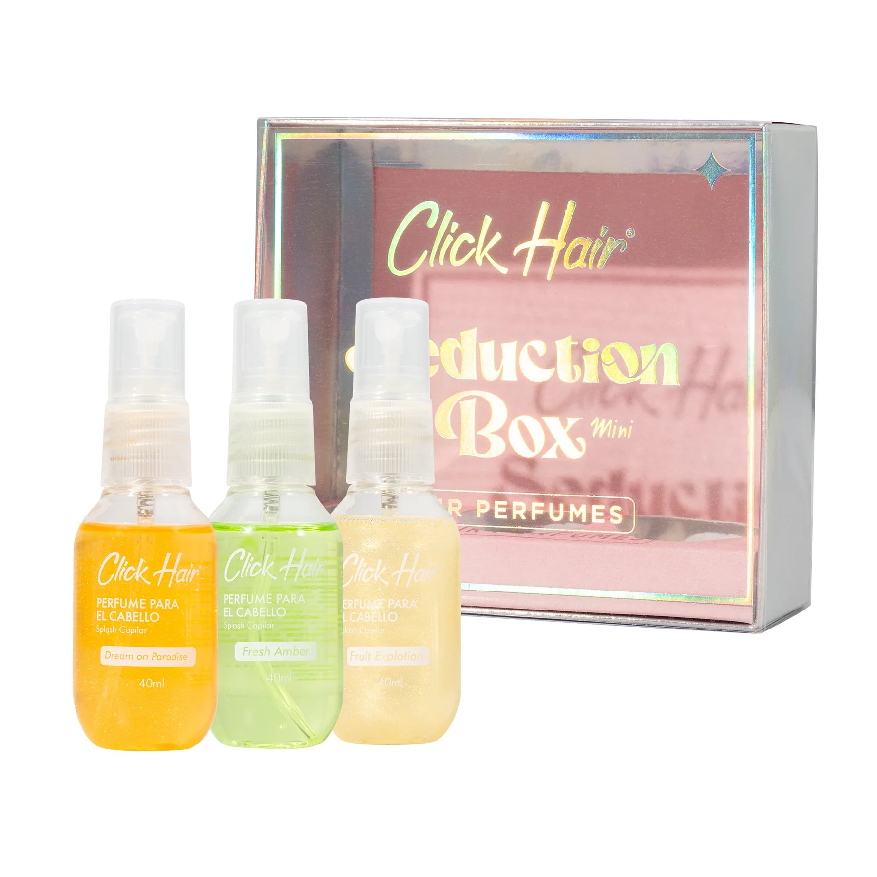 Kit Mini Perfumes Citricos X3 Click Hair