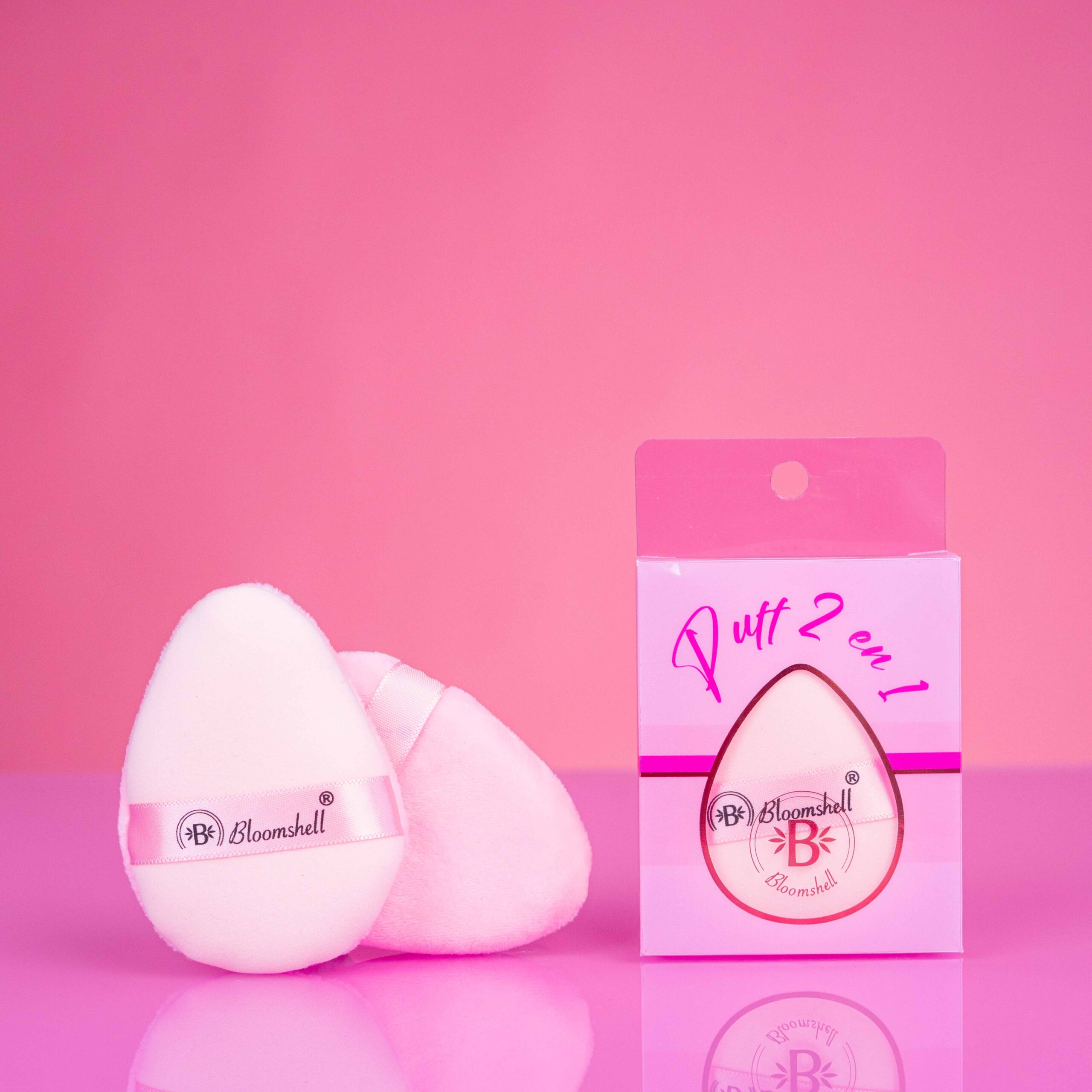 Puff Blender + Borla 2 en 1 Bloomshell